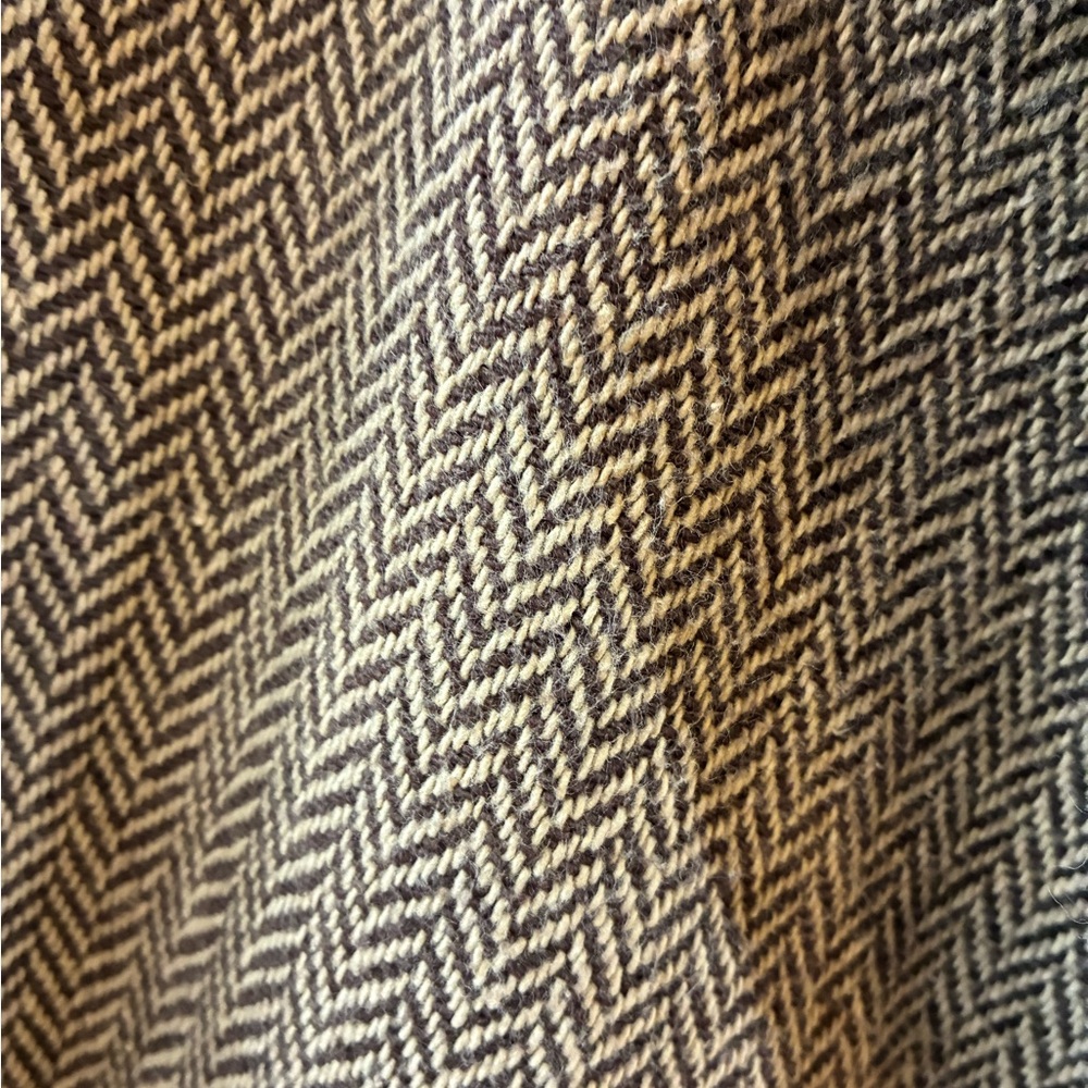 Ralph Lauren Tan Herringbone Blazer - Picture 3 of 9